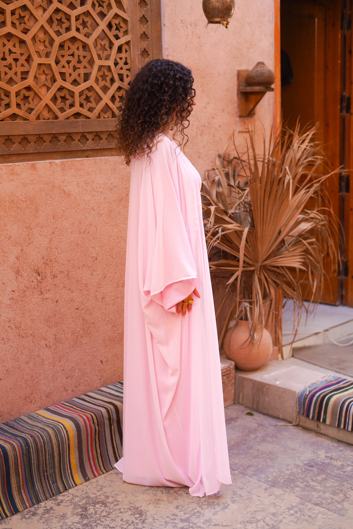 Radiant Dress in Baby Pink.