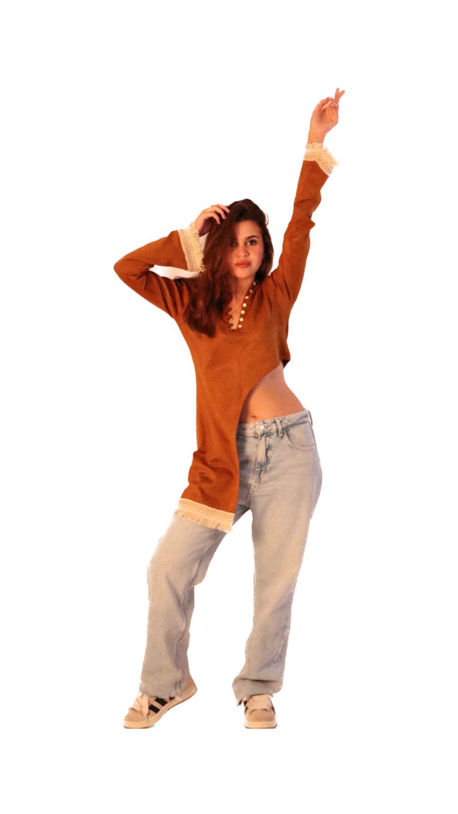 The "HER" Top in Camel.