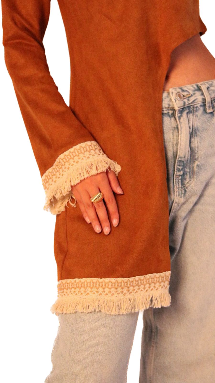The "HER" Top in Camel.
