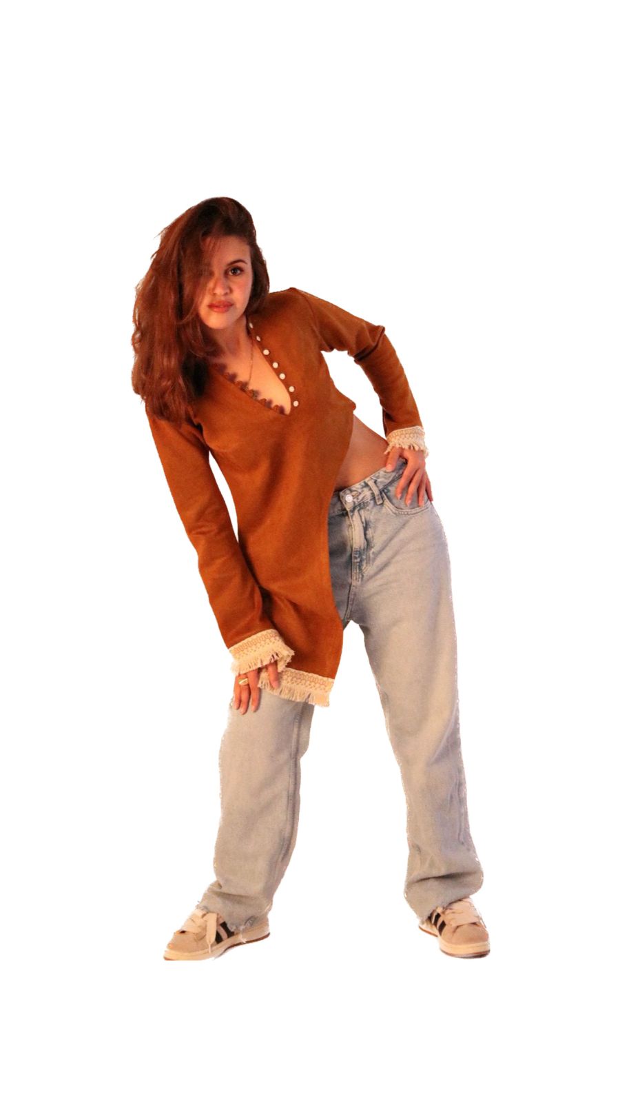 The "HER" Top in Camel.