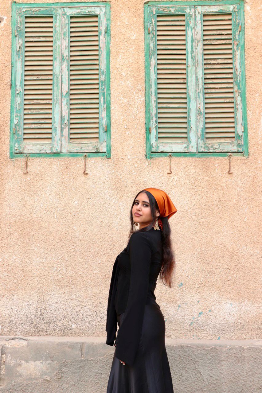 Knot me top in Black.