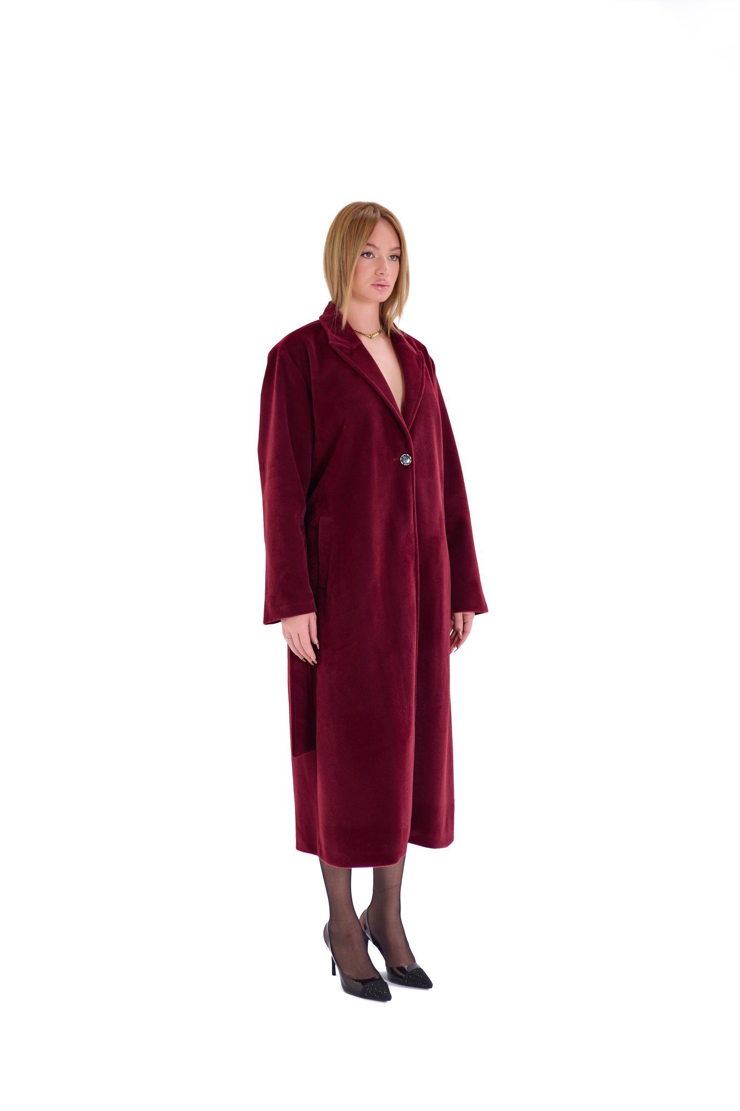 THE BURGUNDY COAT